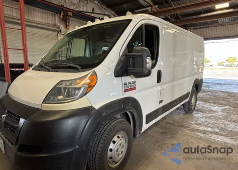 2017 Ram Promaster 1500 Low Roof 136 Wb from USA, damaged, VIN 3C6TRVAG3HE531716